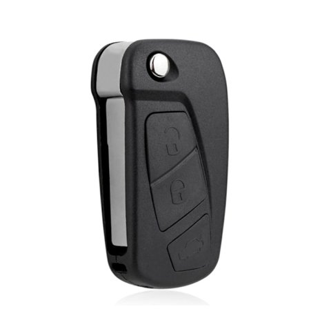 För Ford nyckel fob ersättning 3 knappar flip bil nyckel fob fodral