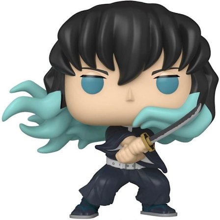 POP! Anime: Demon Slayer - Muichiro (Attack) (Stiler kan variere) [SAMLEOBJEKT] Vinylfigur USA import