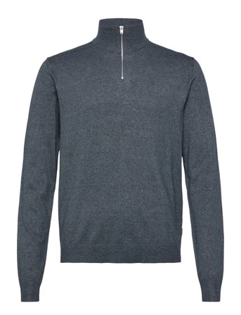 Lindbergh | Ecovero Half Zip L/S Knit | L