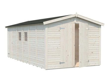 Palmako Dan Förråd 15 m²/inv. 14,2 m², obehandlad, Stugor & förråd