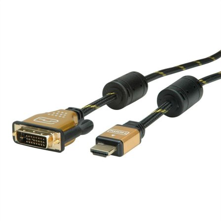 ROLINE GOLD Monitor Cable, DVI (24 +
