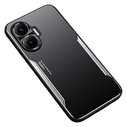 Iskunkestävä suojakotelo Xiaomi Poco F7 5G/ Redmi Turbo 4 Pro 5G -puhelimelle, alumiiniseos + TPU-puhelinkuori
