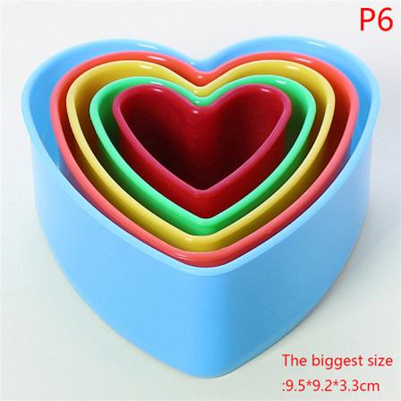 1 Set Plast Cookie Ter Form Kex Fondant Diy Kitchen