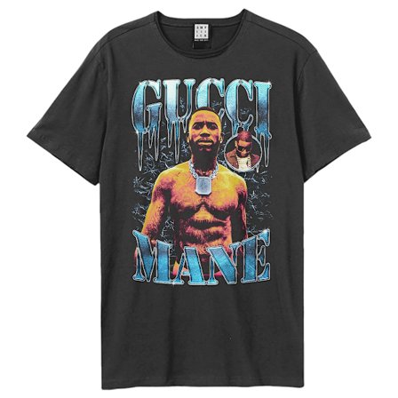 Amplified Unisex Vuxen Drip Gucci Mane T-shirt XXL Kol