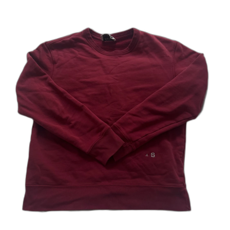 Vinröd sweatshirt från Acne Studios