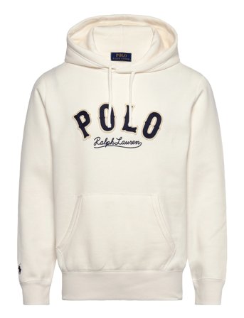 Polo Ralph Lauren The Rl Fleece Western-Logo Hoodie - Cream - XL