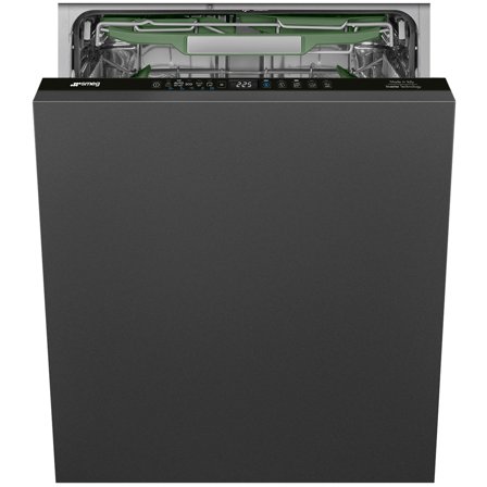 Smeg STL7322BQL integreret opvaskemaskine 60 cm - Sort | KitchenOne