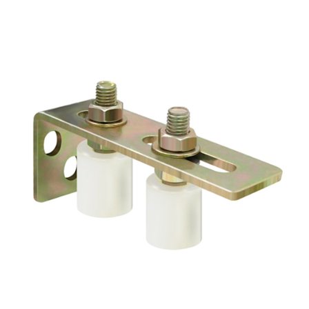 Yard grind grind rail guide wheel skjutdörr nylon hjul industriell ny