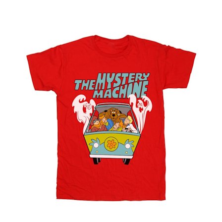 Scooby Doo Herr Mystery Machine T-shirt 3XL Röd