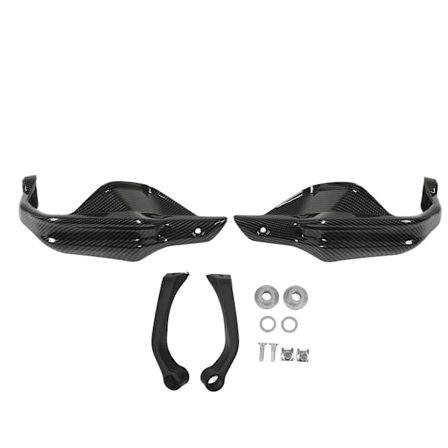 Motorcykelhandskydd vänster höger kolfiber stil styre sköldskydd skyddssatser för R1250GS R1200GS LC Adventure