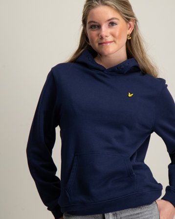 Lyle & Scott Pullover Hoodie Bleu Sweats à capuche Fille - Kids Brand Store