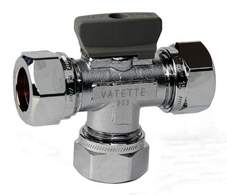 Gustavsberg FG077040005 Kuleventil Ø 12 mm, Installasjon