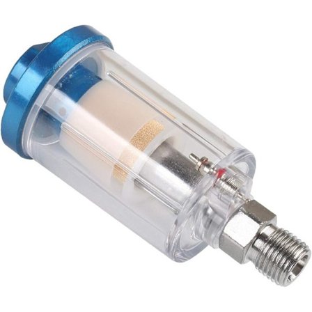 1/4" Trycklufts vattenavskiljare, Mini luftfilteravskiljare för färgspruta kompressor och andra luftverktyg (A)