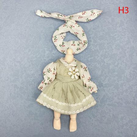 Set För 16-17 Cm Ob11 Dockdräkt 1/8 Dockkjol C