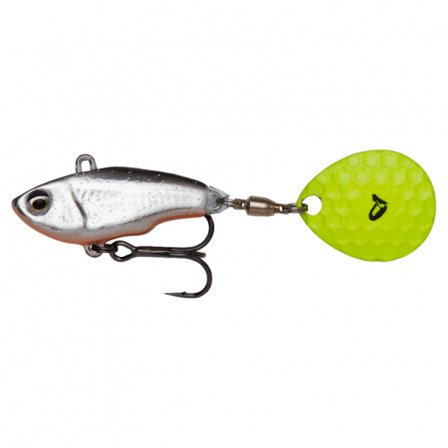 Savage Gear Fat Tail Spin 6,5cm, 16g Sinking - Söder Glitterfegis