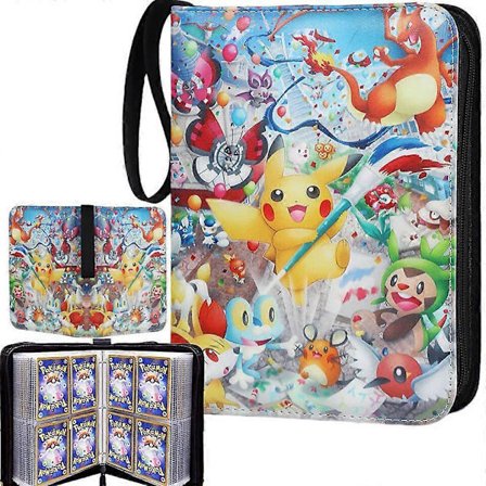 Samlealbum 400 kort mappe samlehefte samlemappe bæreveske