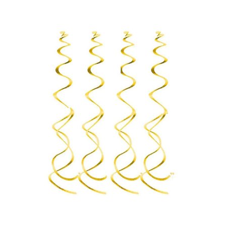 Hengende virveldekorasjoner Festdekorasjoner til tak Festdekorasjon Bursdagdekorasjon PVC-spiral