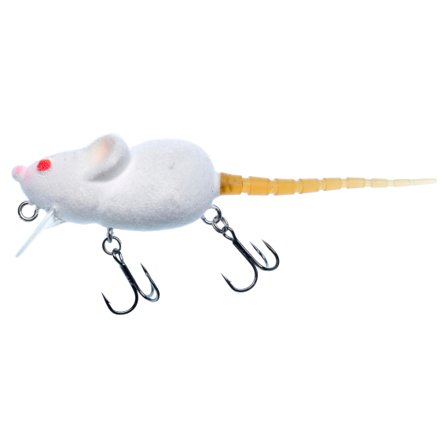 Illex Momouse 7g - White Mouse