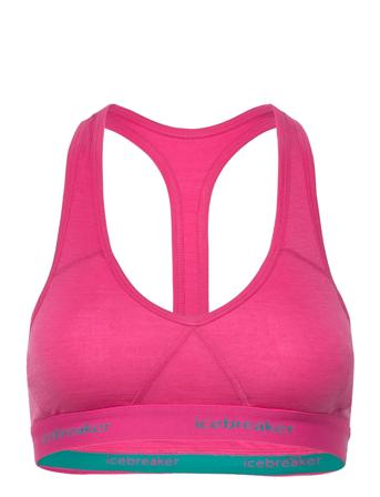 W Sprite Racerback Bra Lingerie Bras & Tops Sports Bras - ALL Rosa Icebreaker*Betinget Tilbud