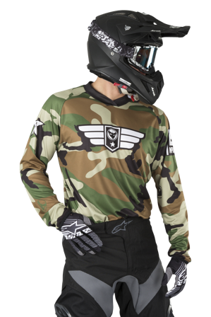 Trøye 24MX MX3 WOOD CAMO Personlig Tilpasset