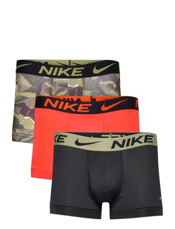 Trunk 3Pk Bokserit Monivärinen/Kuvioitu NIKE Underwear