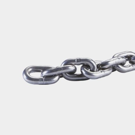 Ankerketting voor ankerlieren, roestvrij staal, Ø10 mm, 50 meter, DIN 766