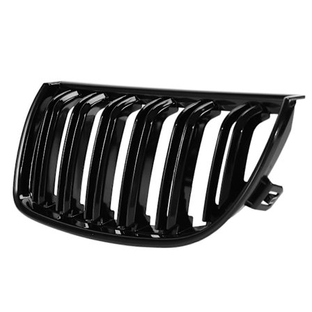 Dobbelt Lamel Sports Nyre Grill Sort til BMW E90 E91 2005-2008