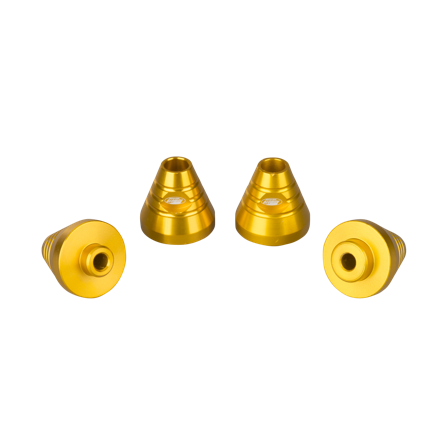 RDMOTO Handlebar Ends Gold