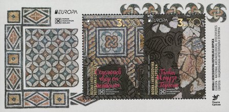 Serbisk Rep - EUROPA 2025 Nationale arkæologiske opdagelser - Postfrisk miniark