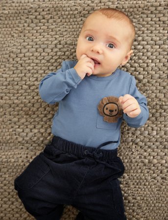 Minymo Body Ls - Blue - 74