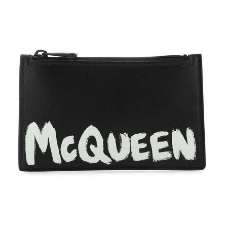 Alexander McQueen Wallets & Cardholders svart, Herr Plånböcker, Herr, Storlek: ONE SIZE