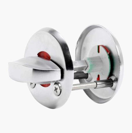 Biltema - Toalettbeslag børstet krom