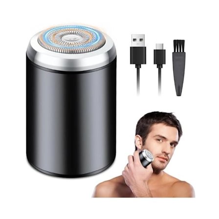 Elektrisk barbermaskine til mænd, Mini elektrisk barbermaskine til mænd, Bærbar Easy Trim våd og tør barbermaskine, IPX7 vandtæt intimbarbermaskine 