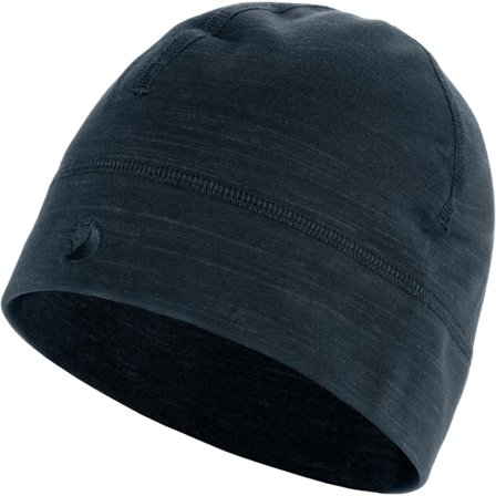 Fjällräven Keb Fleece Chapeau S/M - unisex - Dark Navy/Bleu - Casquettes, Chapeaus & beanies