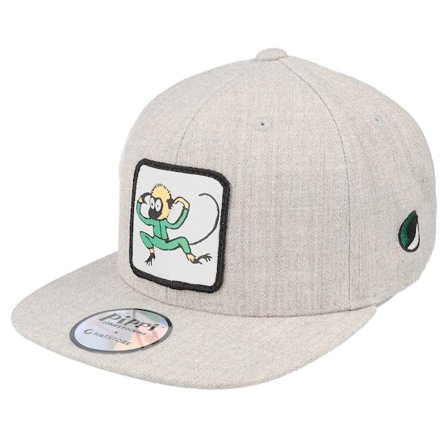 Kinder Pippi Langstrumpf - Grau snapback Cap - Kinder Herr Nilsson Grey Snapback @ Hatstore