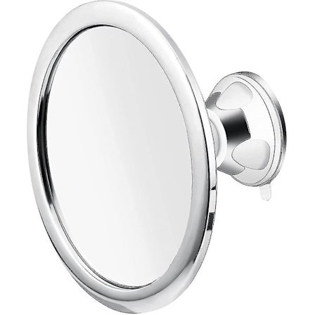 Dampfri Makeup Spejl Brusebad Skrabespejl Med Sugeskål Holder 360
