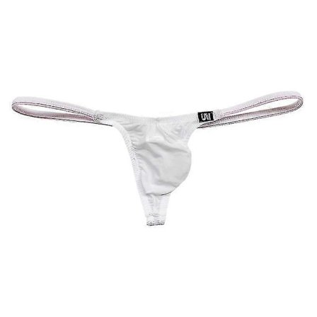 Herre Ice Silk Tanga Mini Micro Bikini G-streng Bade Tanga Underbukser Lav Talje Mand Sexet Strandtøj Sol (FMY)
