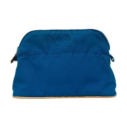Hermès Vintage Clutches , Blauw , Dames , Maat: ONE Size Vintage Tassen