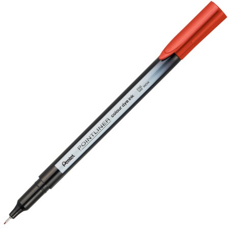 Pentel Pointliner Colour Red