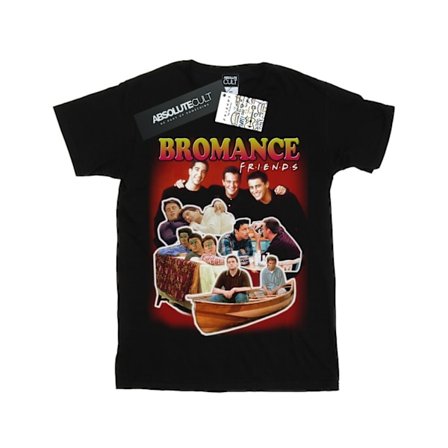 Friends Dam/Damer Bromance Homage Bomull Boyfriend T-Shirt