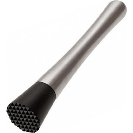 Mortare i rostfritt stål & teflon. längd 21cm. - Hög kvalitet - Hållbar - Lätt att använda