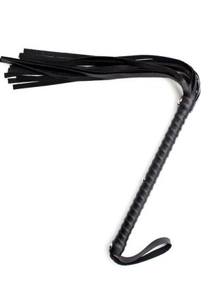 Ohmama Fetish Textured Handle Flogger - Woome.pl