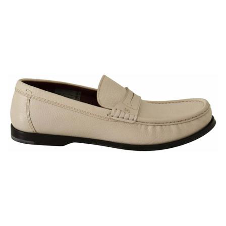Dolce & Gabbana Instappers , Wit , Heren , Maat: 44 EU Instappers & Slip ons