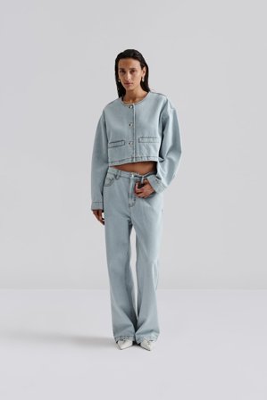 Malina - Elowen jacket - 42 - Light blue wash