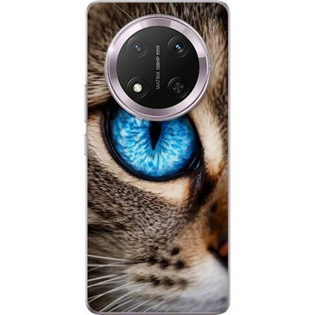 Kompatibel Mobilcover til Honor Magic7 Lite Farverig spiralgalakse i rummet med stjerner, tåger og kosmisk lys