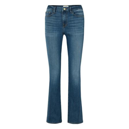 Frame, Flared Jeans Blauw, Dames, Maat:W26