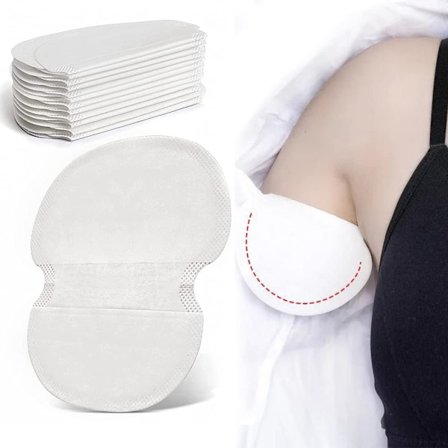 60 stk. Usynlige Antiperspirant Pads til Armhuler