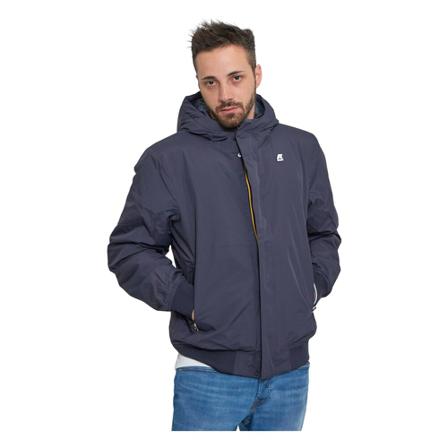 K-Way Rain Jakke Blå, Herre, Størrelse: XL
