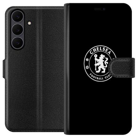 Kompatibelt Lommeboketui til Samsung Galaxy S25 FE Chelsea svartvit