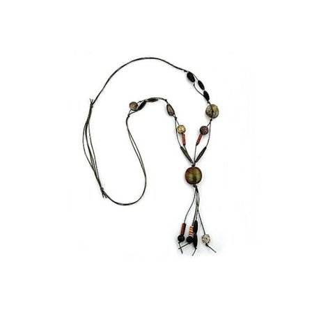 Halsband Bruna Pärlor 100cm - Gl02630